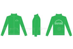 May và in áo gió Nhà xe Biên Cương