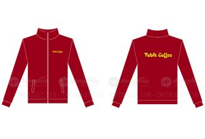 May và in áo gió Quán Tobik Coffee