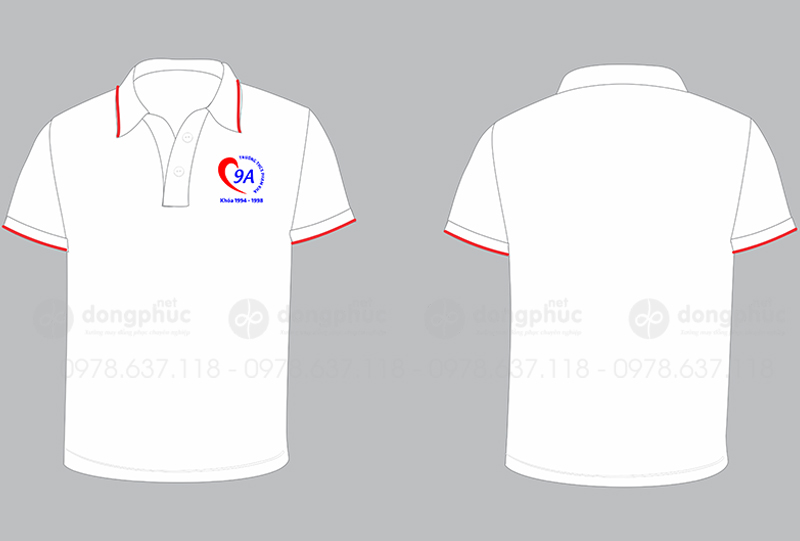 May và in áo Lớp 9A Trường THCS Phạm Kha khóa 1994-1998