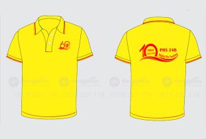 May và in áo Lớp PHS 24B 10 năm Trường Đại học Văn hóa Hà Nội