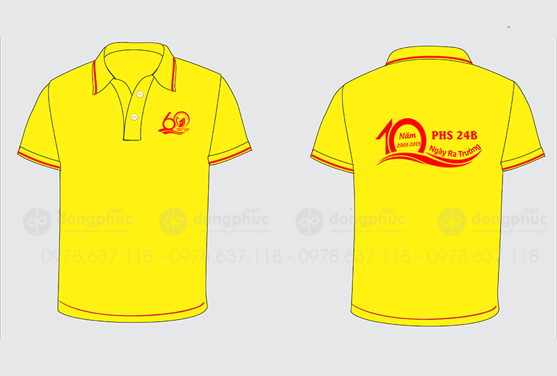 May và in áo Lớp PHS 24B 10 năm Trường Đại học Văn hóa Hà Nội