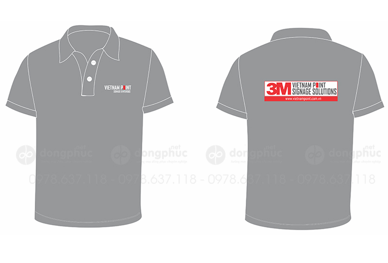 May và in áo phông 3M Vietnam Point Signage Solutions