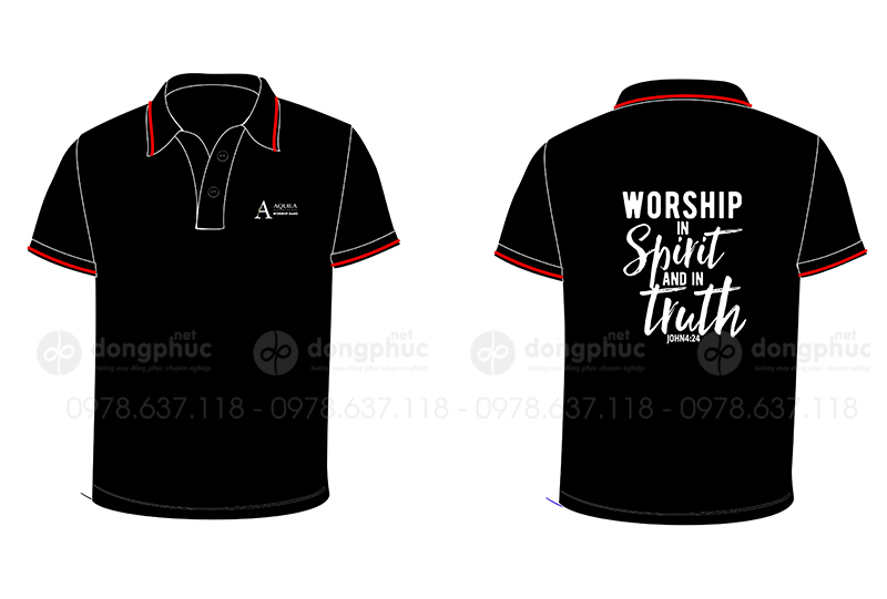 May và in áo phông Aquila Worship Band