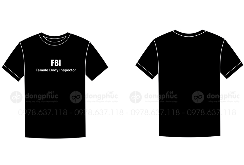 May và in áo phông FBI Female Body Inspector