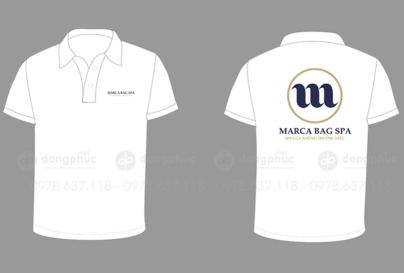 May và in áo phông Marca Bag Spa