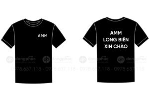 May và in áo phông AMM Long Biên
