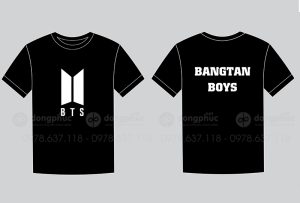 May và in áo phông BangTan Boys