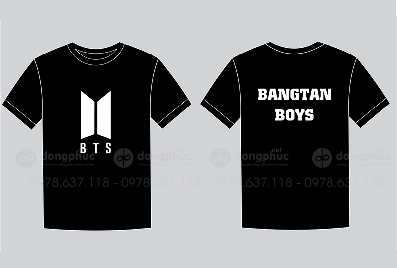 May và in áo phông BangTan Boys