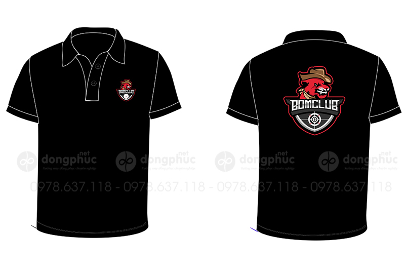 May và in áo phông BomClub