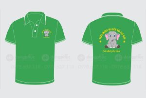 May và in áo phông Chào mừng Voi đến với thế giới