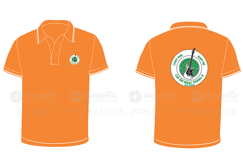 May và in áo phông CLB Âm nhạc Tháng 8