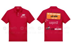 May và in áo phông Công ty MD Land