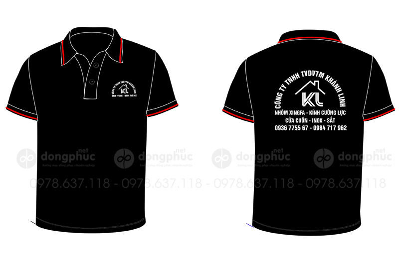 May và in áo phông Công ty TNHH TVDVTM Khánh Linh