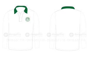 May và in áo phông dài tay BSV Golden Lotus Herbals