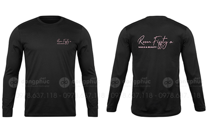May và in áo phông dài tay Room Fifty a