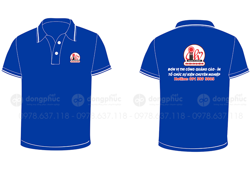 May và in áo phông Hoàng Vũ Group