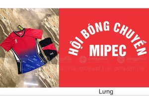 May và in áo phông Hội bóng chuyền MIPEC