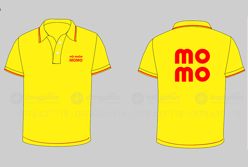 May và in áo phông Hội nhóm Momo