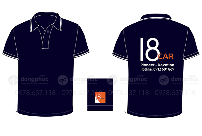 May và in áo phông I8 Car