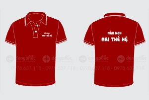May và in áo phông Mầm non Mai thế hệ