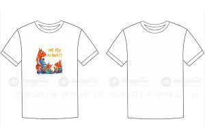 May và in áo phông Mẹ yêu ai nhất?