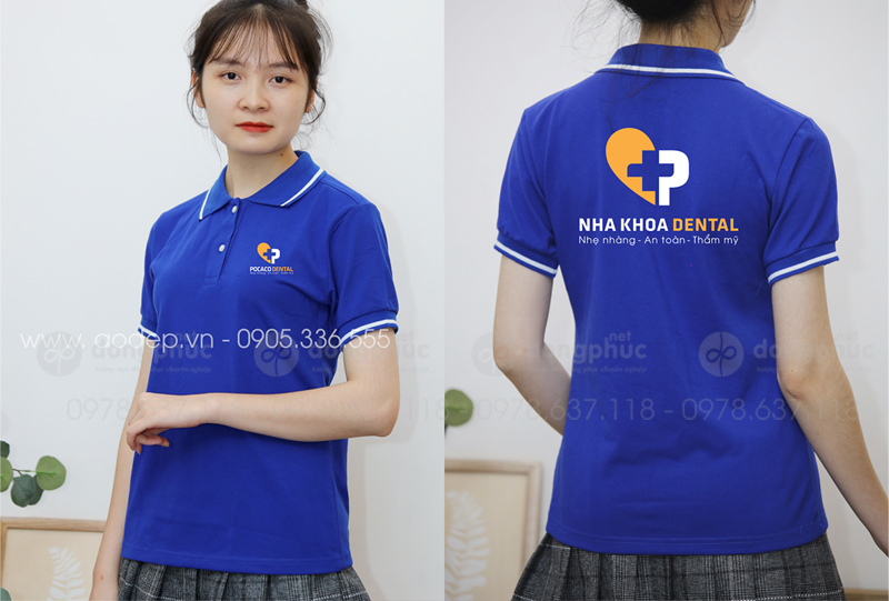 May và in áo phông Nha khoa Dental