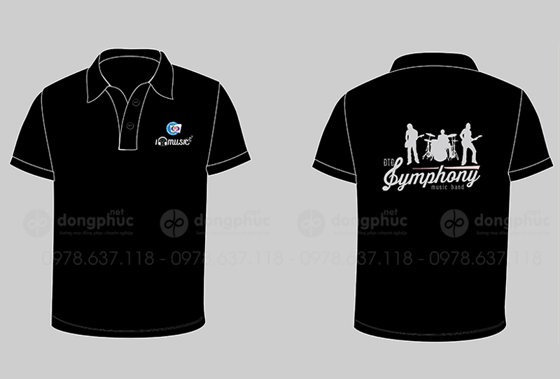 May và in áo phông Nhóm nhạc Symphony Trường Tiểu học Đoàn Thị Điểm