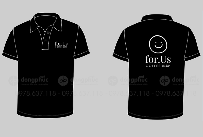 May và in áo phông Quán Coffee For.US