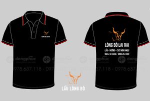 May và in áo phông Quán Lòng bò Lai rai