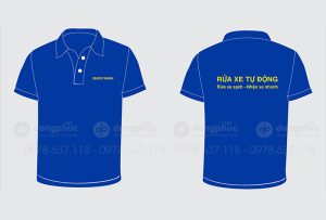 May và in áo phông Rửa xe tự động