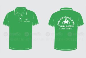 May và in áo phông Trung tâm sửa chữa xe máy Thành Phương