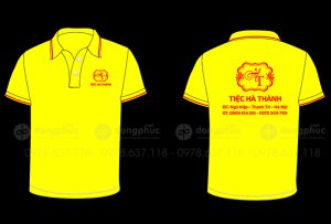 May và in áo phông Trung tâm Tiệc Hà Thành