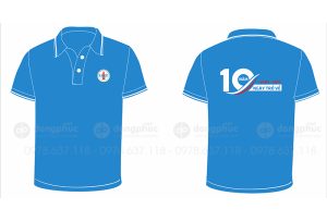 May và in áo phông Trường Đại học Lương Thế Vinh 10 năm ngày trở về 2009-2019