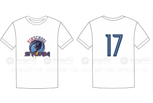 May và in áo phông Vinschool Storm 17