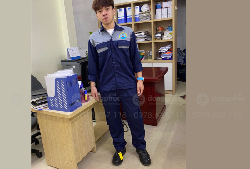 May và in đồng phục bảo hộ Công ty Cổ phần thủy điện Sông Mã