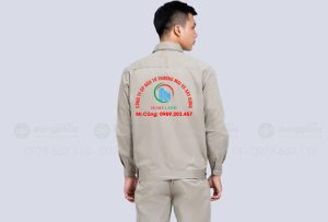 May và in đồng phục bảo hộ Công ty CP đầu tư thương mại và xây dựng Homeland