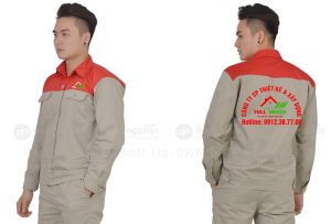 May và in đồng phục bảo hộ Công ty CP thiết kế & xây dựng Full House