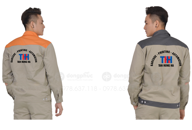 May và in đồng phục bảo hộ Công ty Tan Hung Ha