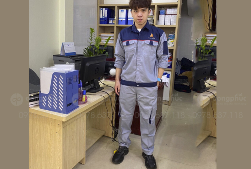 May và in đồng phục bảo hộ Công ty Thanh Hà Jsc