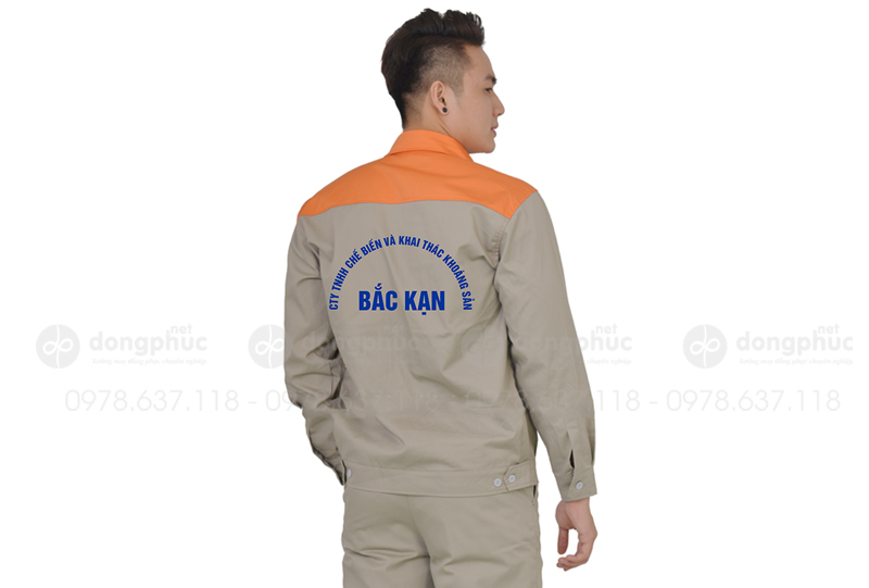 May và in đồng phục bảo hộ Công ty TNHH chế biến và khai thác khoáng sản Bắc Kạn