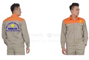 May và in đồng phục bảo hộ Công ty TNHH Đúc Đồng Mỹ nghệ Hoàng Gia