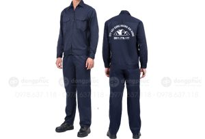May và in đồng phục bảo hộ Công ty Xây dụng Hoàng Gia Hưng