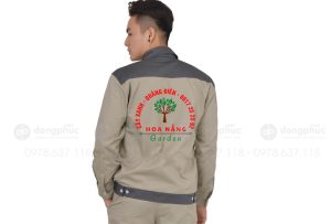 May và in đồng phục bảo hộ Hoa Nắng Garden