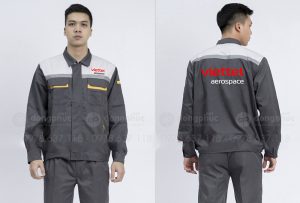 May và in đồng phục bảo hộ Viettel Aerospace