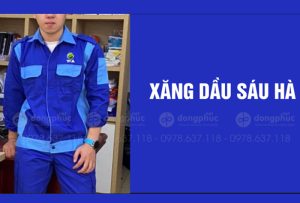 May và in đồng phục bảo hộ Xăng dầu Sáu Hà