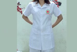 May và in đồng phục y tế Trường Cao đẳng y dược Tuệ Tĩnh Hà Nội