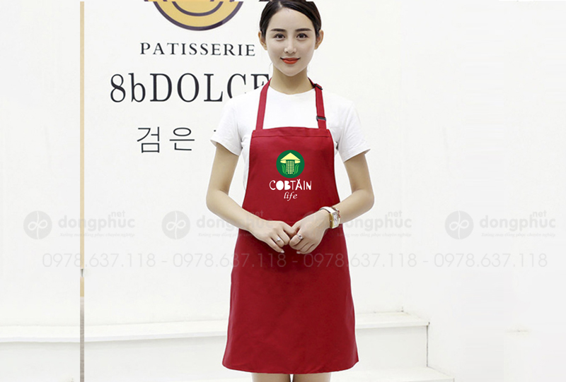 May và in tạp dề Cobtain Life