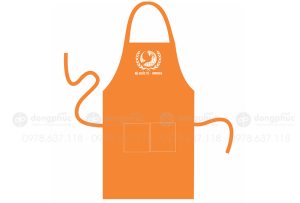 May và in tạp dề Hệ Quốc Tế - HVKHQS