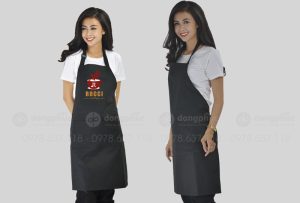 May và in tạp dề Quán coffee Rocci