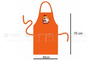May và in tạp dề Quán Gà Lu A99